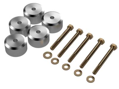 Artec Industries - Artec Jeep TJ Body Mount Spacer 1.25 Inch Kit 97-06 Wrangler TJ For Use With Part Number TJ2010 Artec Industries