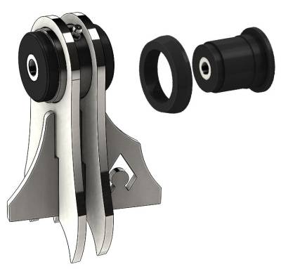 Artec Industries - Artec TJ Front Axle UCA Replacement - RockJock Johnny Joints (Both Sides)