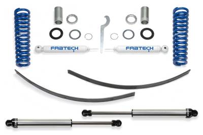 Fabtech - Fabtech K7015DL Basic Coilover Lift System