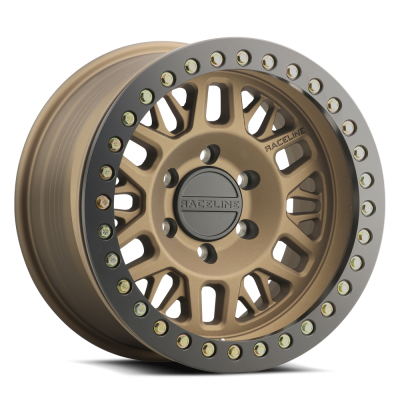 Raceline Wheels - 17X9 Raceline Beadlock RT951-Ryno Bz Bronze-5X127  4.53"BS