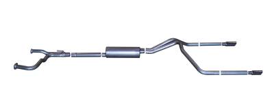Gibson Performance - Gibson Performance 8200 Cat-Back Dual Split Exhaust System
