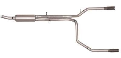 Gibson Performance - Gibson Performance 69504 Cat-Back Dual Split Exhaust System