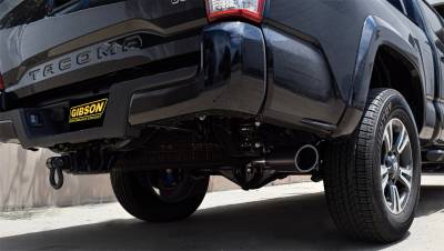 Gibson Performance - Gibson Performance 618819B Black Elite Cat-Back Single Exhaust System