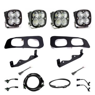 Baja Designs - Baja Designs Ford Super Duty 2023-On  Dual Sportsman Fog Pocket Upfitter Kit Baja Designs