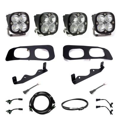 Baja Designs - Baja Designs Ford Super Duty 2023-On  Dual Unlimited Fog Pocket Upfitter Kit Baja Designs