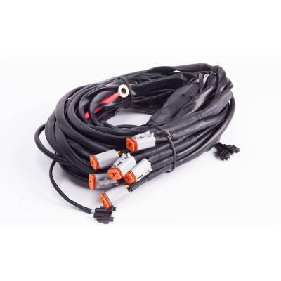 Baja Designs - Baja Designs LP4/Upfitter Wiring Harness - 6 Light Max Baja Designs