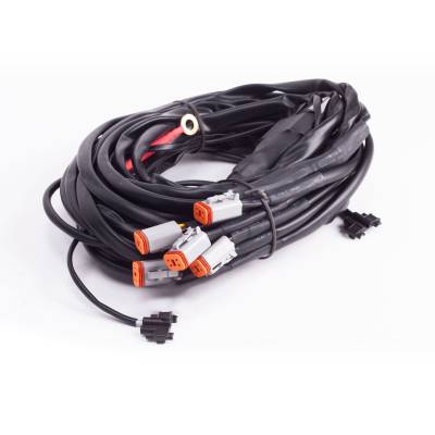 Baja Designs - Baja Designs LP6, LP4/Upfitter Wiring Harness - 5 Light Max Baja Designs