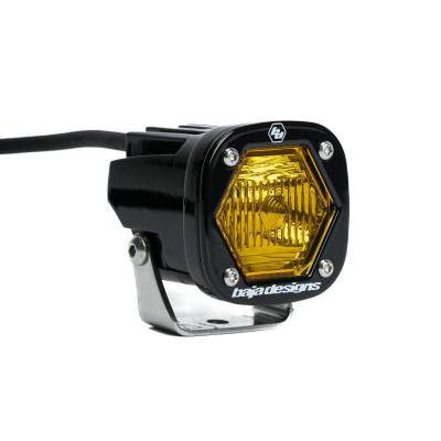 Baja Designs - Baja Designs S1 with Trail Lens LED Auxiliary Light Pod Baja Amber Baja Designs