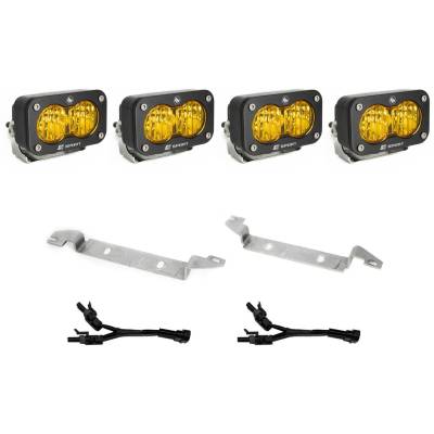 Baja Designs - Baja Designs S2 Sport OEM Fog Light Replacement Kit 2025-On Toyota 4Runner Non-TRD Pro Baja Amber Baja Designs