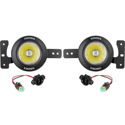 Vision X Lighting - Vision X  Cg2 3.7" Fog Light Amber Jeep Wrangler Jl/Jt Pr