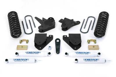 Fabtech - Fabtech K20601 Basic Lift System w/Shocks