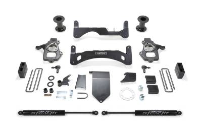 Fabtech - Fabtech K1084M Basic Lift System w/Shocks