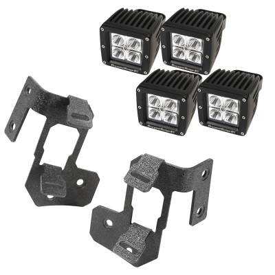 Rugged Ridge - Rugged Ridge 11232.35 A-Pillar Light Kit