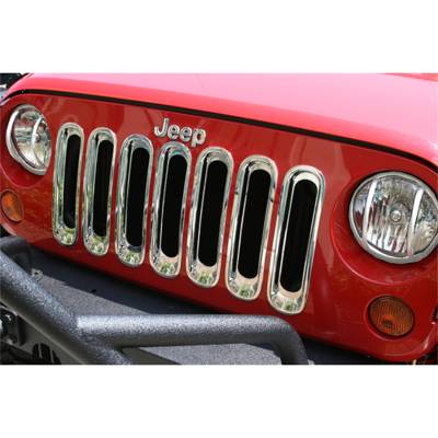 Rugged Ridge - Rugged Ridge 11306.20 Grille Insert Kit