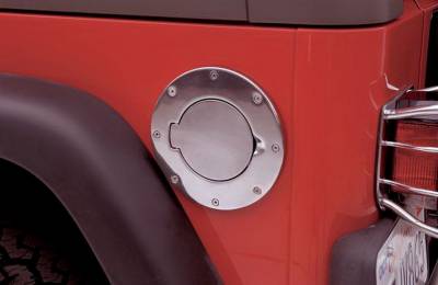 Rampage - Rampage 75001 Billet Style Fuel Door Cover