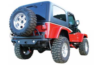 Rampage - Rampage 76610 Rear Recovery Bumper