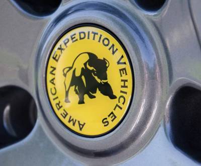 AEV - AEV JK Pintler Wheel Center Cap - Yellow