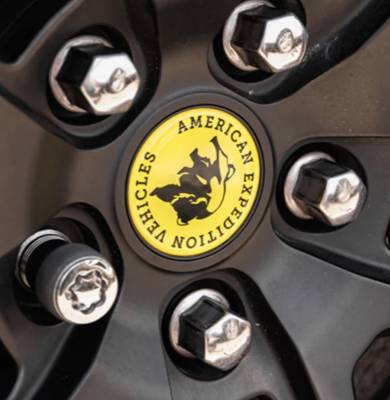 AEV - AEV JL/JT Pintler Wheel Center Cap - Yellow