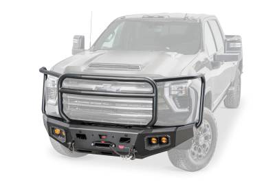 Warn - Warn 110913 ASCENT HD Bumper Silverado HD With Prerunner Guard