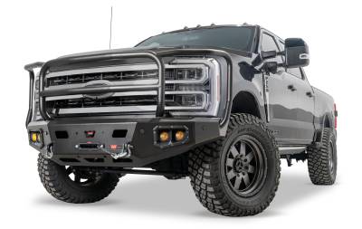 Warn - Warn 110630 ASCENT HD Bumper Ford Superduty With Full Guard