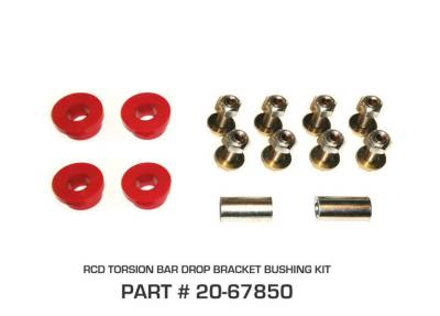 RCD Suspension - RCD Torsion Bar Mount Hardware/Bushing Kit