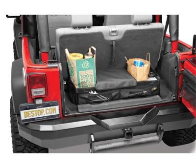Bestop - Bestop 54137-35 RoughRider Cargo Trunk Organizer - Jeep Wrangler JL