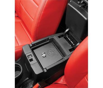 Bestop - Bestop 42643-01 Center Console Lock Box - Jeep Wrangler JK