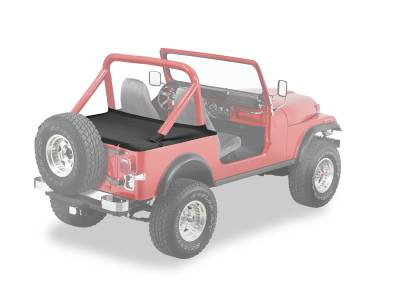 Bestop - Bestop 90003-15 Duster Deck Cover - Jeep Wrangler YJ