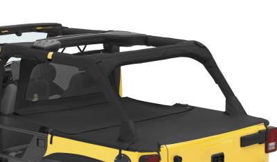 Bestop - Bestop 90034-35 Duster Deck Cover Extension - Jeep Wrangler JK