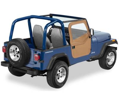 Bestop - Bestop 51783-37 Fabric Door Set - Jeep CJ7