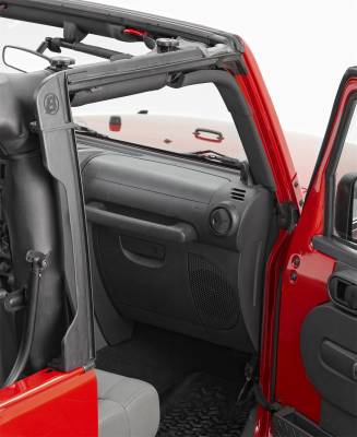 Bestop - Bestop 55010-01 Door Surrounds - Jeep Wrangler JK