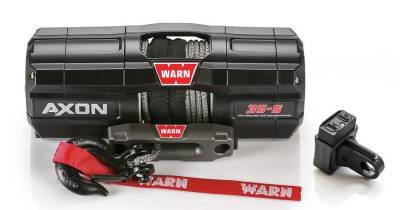 Warn - WARN Axon 35-S Winch - 50' Synthetic Line