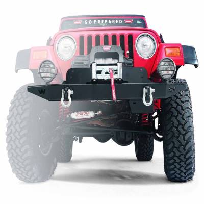 Warn - WARN Foot Down Winch Mounting Plate Kit For Jeep CJ