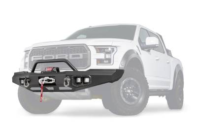 Warn - WARN Ascent Front Bumper  Ford Raptor
