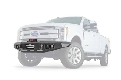 Warn - WARN Ascent Front Bumper  Ford Super Duty
