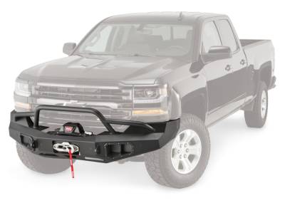 Warn - WARN Ascent Front Bumper  Silverado 1500