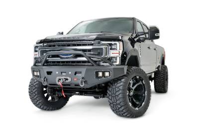 Warn - WARN Ascent HD Bumper Ford F250/350 With Prerunner Guard