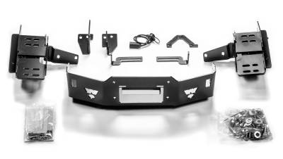 Warn - WARN Hidden Winch Mount Ford Super Duty