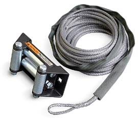 Warn - WARN Synthetic Rope 5/32" (3.9Mm) X 50(15.2M) And Roller Fairlead Kit