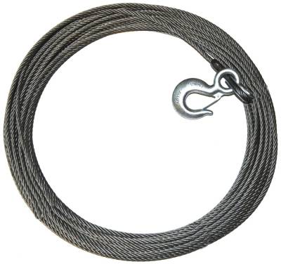 Warn - WARN Wire Rope Assembly 3/8 Inch Diameter X 150 Foot Length