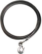 Warn - WARN Wire Rope Assembly 5/16 Inch Diameter X 50 Foot Length