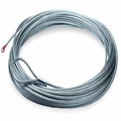 Warn - WARN Wire Rope Assembly 5/32 Inch Diameter X 50 Foot Length