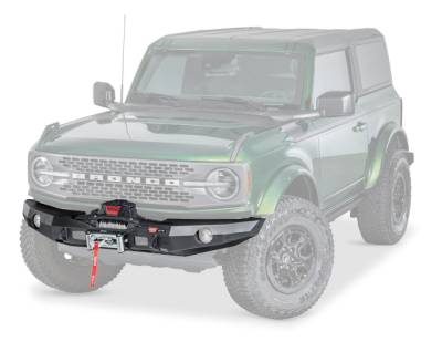 Warn - WARN Elite Front Bumper Bronco W/Out Grille Guard