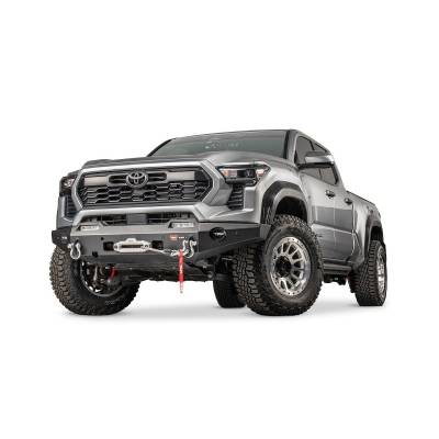 Warn - WARN Elite Front Bumper Tacoma W/ Grille Guard