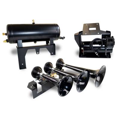 Kleinn Automotive Air Horns - Kleinn Automotive Air Horns TUN-230 Onboard Air System w/Horns