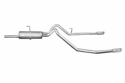 Gibson Performance - Gibson Performance 7400 Cat-Back Dual Split Exhaust System