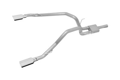 Gibson Performance - Gibson Performance 66569 Cat-Back Dual Split Exhaust System