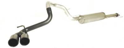 Gibson Performance - Gibson Performance 618816B Black Elite Cat-Back Dual Sport Exhaust System