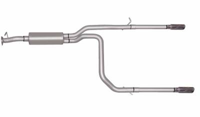 Gibson Performance - Gibson Performance 65608 Cat-Back Dual Split Exhaust System