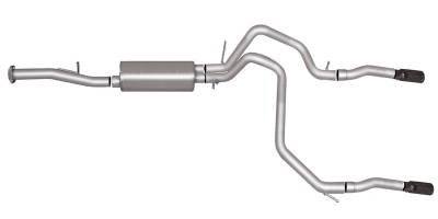 Gibson Performance - Gibson Performance 65686 Cat-Back Dual Split Exhaust System